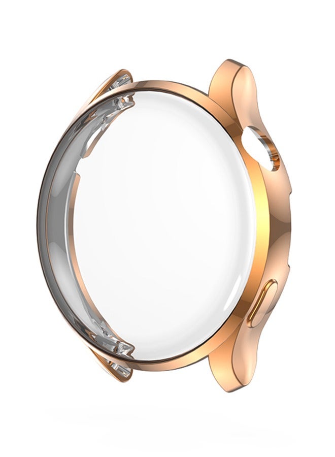 فينسوك هواوي ووتش 3 برو 46 مم وارتفع الذهب TPU مجموعة كاملة مع غطاء حماية - Image 1