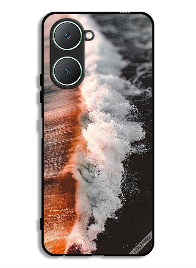 Covernex Vivo Y18i 4G Protective Case Cover Sea Water Wave - Image 1