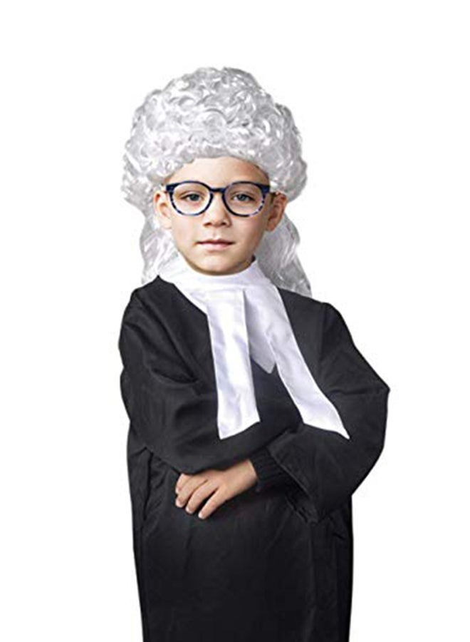 Kids Lawyer and Judge Role Play Costume for Kids Role Play Dress Up Toy Set With Cape (100-110cm) - Image 1