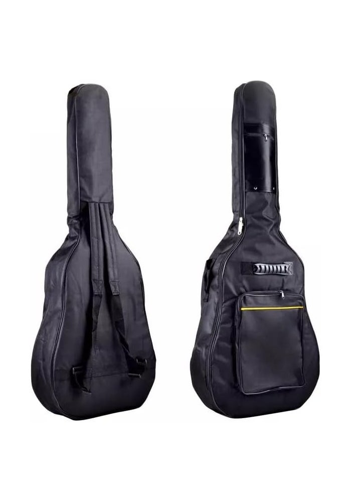 Full Size Acoustic Guitar Bag with Padded Protection - Image 1