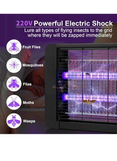 Yoawllty Fly Killer, Mosquito Killer Electric, Powerful LED Insect Killer with UV Light Lamp for Kitchen, Home Indoor and Garden Yard  - Image 4