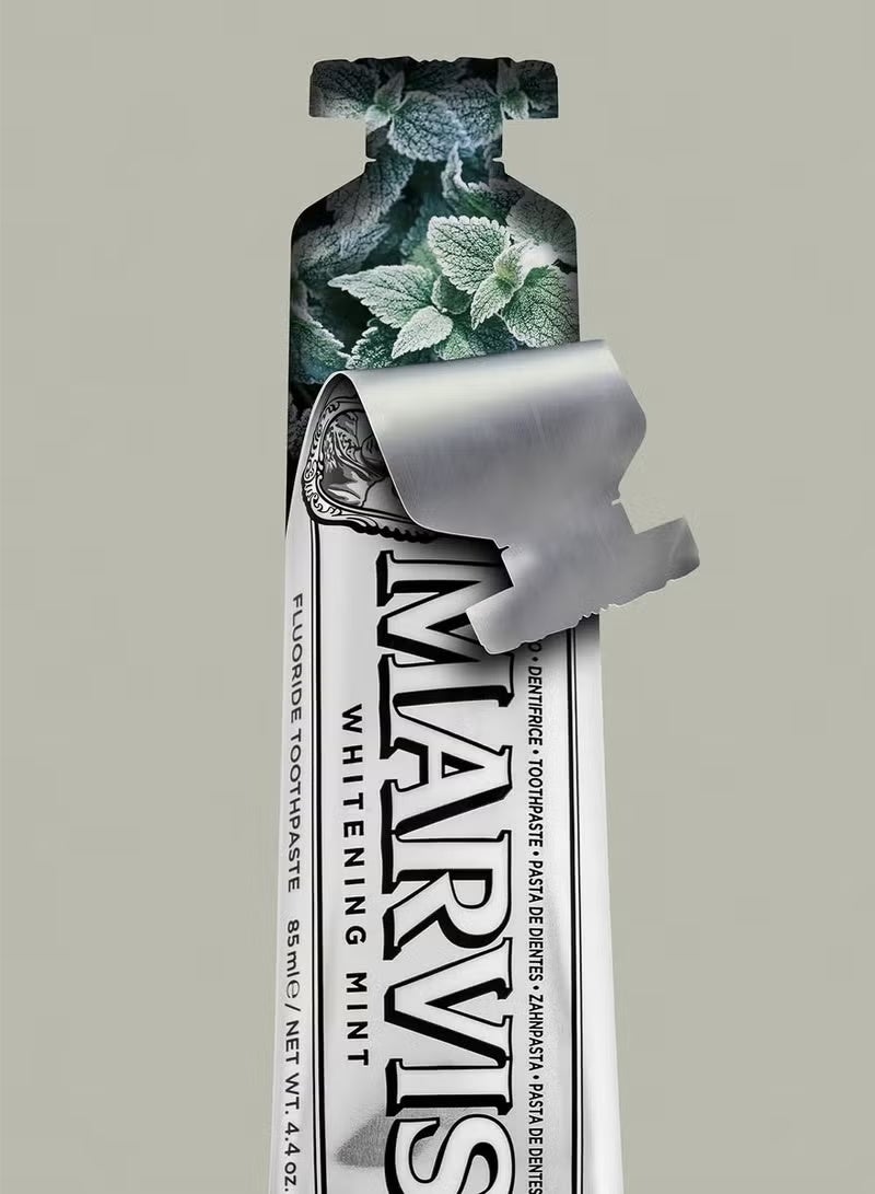 Marvis Whitening Mint Toothpaste - 85ml/4.4 oz Packed with Xylitol for Effective Teeth Whitening and Fresh Breath - Image 4