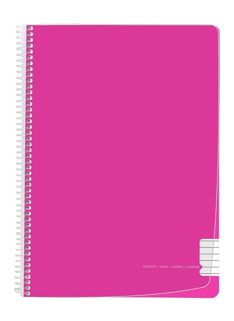 5-Piece A4 Size Spiral Notebook 80 Sheets - pzsku/Z31F8FE3A1BACB9F7940EZ/45/_/1696518336/d6201245-0146-4593-820b-4f234d1fd1e0