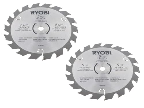 Ryobi 6797329 Pack of 2 Circular Saw Blades D150 x 15MM