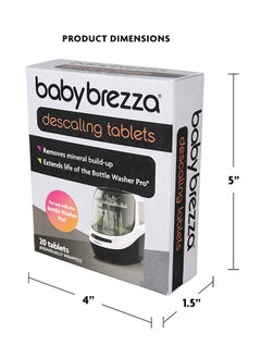 Baby Brezza Descaling Tablets - Compatible with Baby Brezza Bottle Washer Pro Only  - Image 2