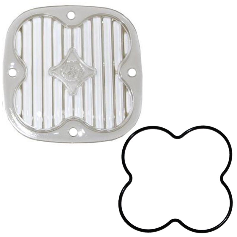Baja Designs Lens Kit for Squadron Pro and Sport LED Light Optical Lens with Silicone ORing Easy Installation Waterproof Dustproof Wide Cornering Clear