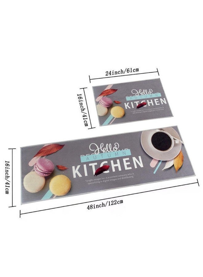 Home-Cloud حصيرة مطبخ فاخرة HomeCloud 6 مم مطبوعة بالفواكه سميكة مضادة للانزلاق، قابلة للغسل، بحجم كبير، مطبوعة، حصيرة مطبخ مصممة قابلة للطي للأرضية، غرفة النوم، الحجم القياسي (40 × 120 سم 40 × 60 سم) - Image 4