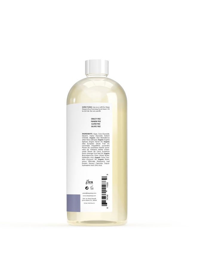 Deep Steep Lavender Chamomile: Foaming Hand Wash Refill, Liter (Lavender Chamomile) - Image 2