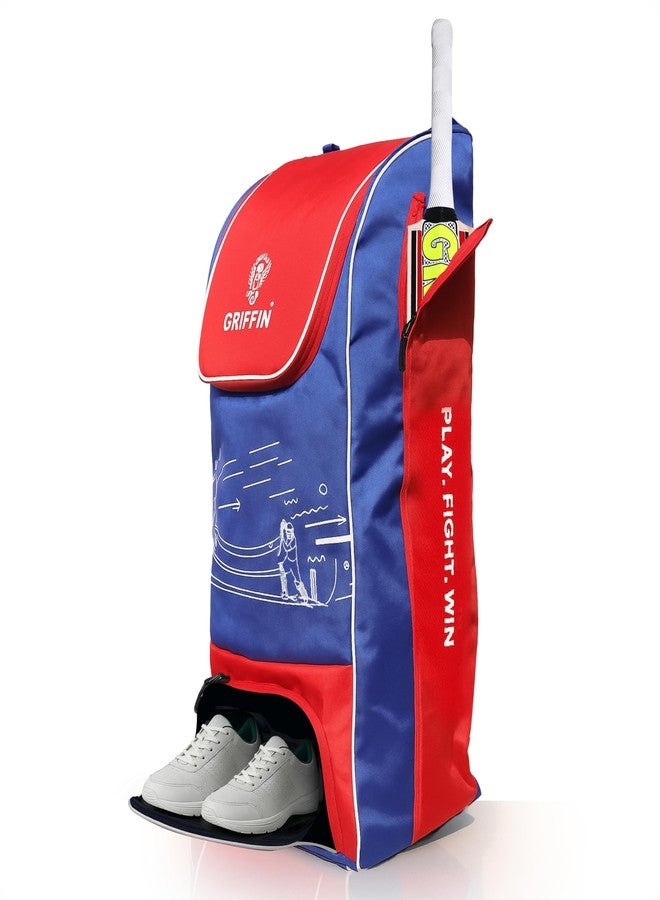 Griffin 2.O Kit Bag Cricket (NavyRed) - Image 1