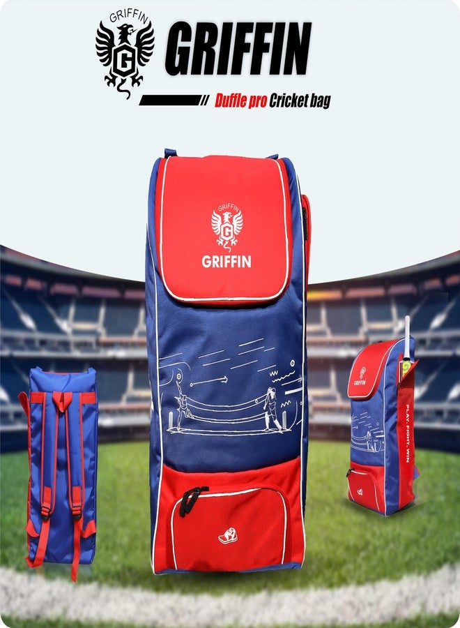 Griffin 2.O Kit Bag Cricket (NavyRed) - Image 5