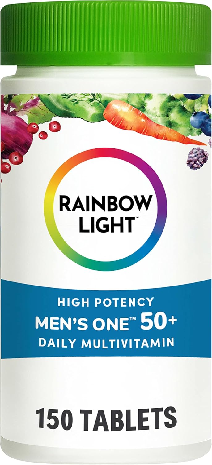 Rainbow Light Men's One 50+ Daily Multivitamin - 150 Tablets - Image 1