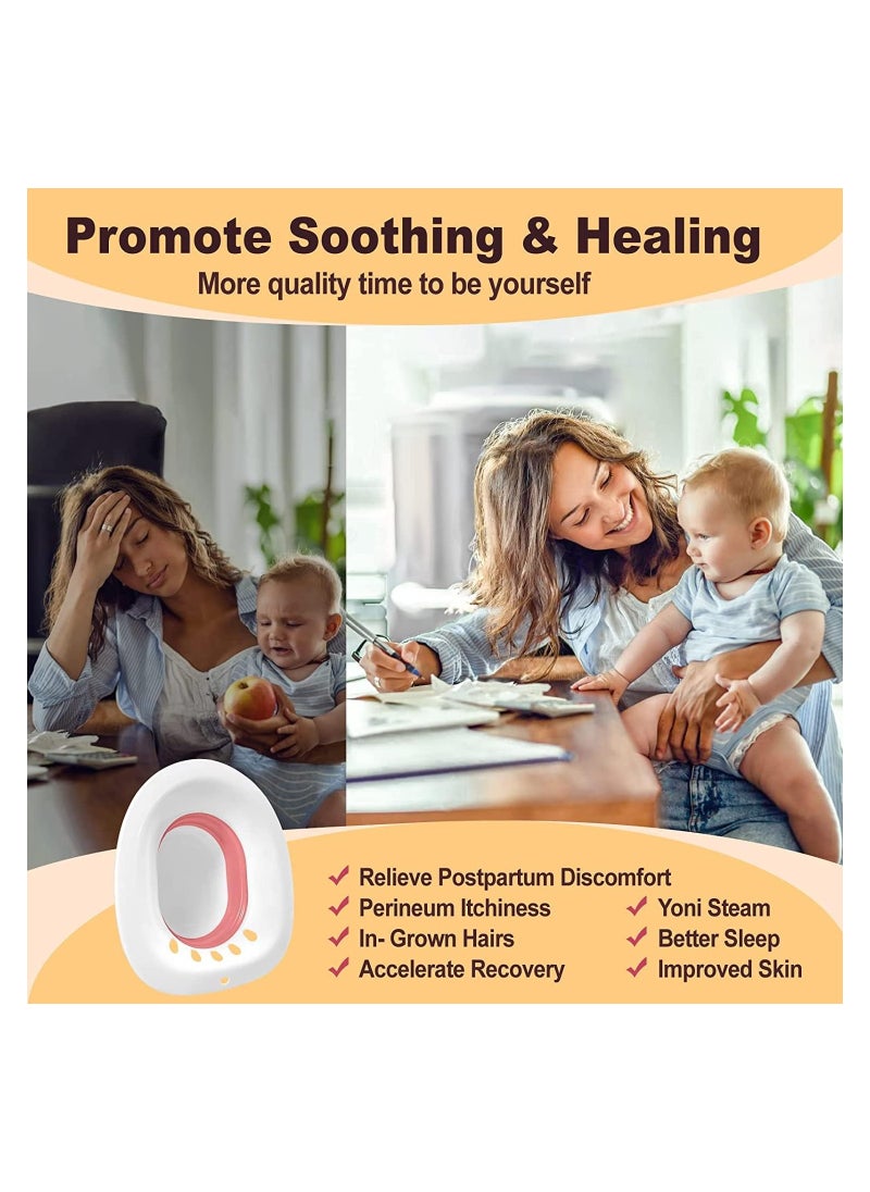 RATSAW Sitz Bath for Over Postpartum Care Perineal Bath for Hemorrhoidal Relief  - Image 3