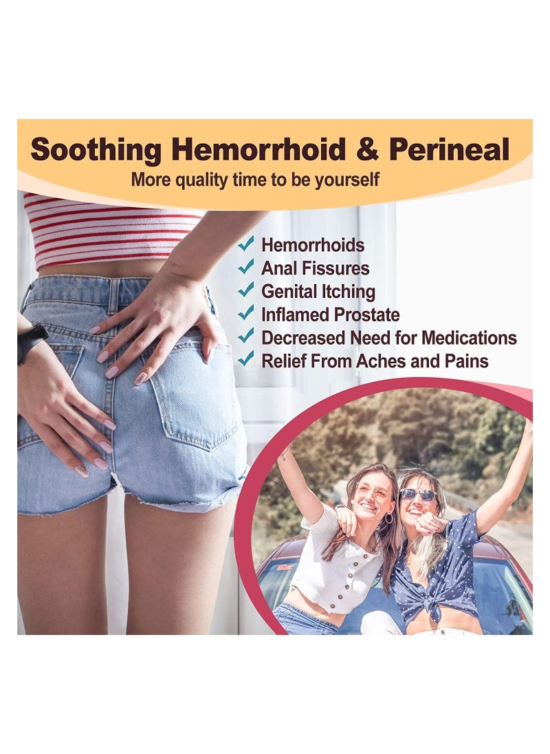 RATSAW Sitz Bath for Over Postpartum Care Perineal Bath for Hemorrhoidal Relief  - Image 2