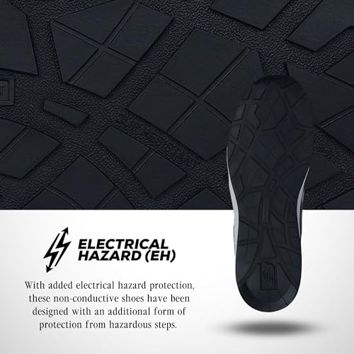 New Balance Women's Elite Lite Electrical Hazard Medium Composite Toe, Industrial Work Shoe Lightweight & Slip Resistant, Magnet Whispy Blue, 10 - Image 2