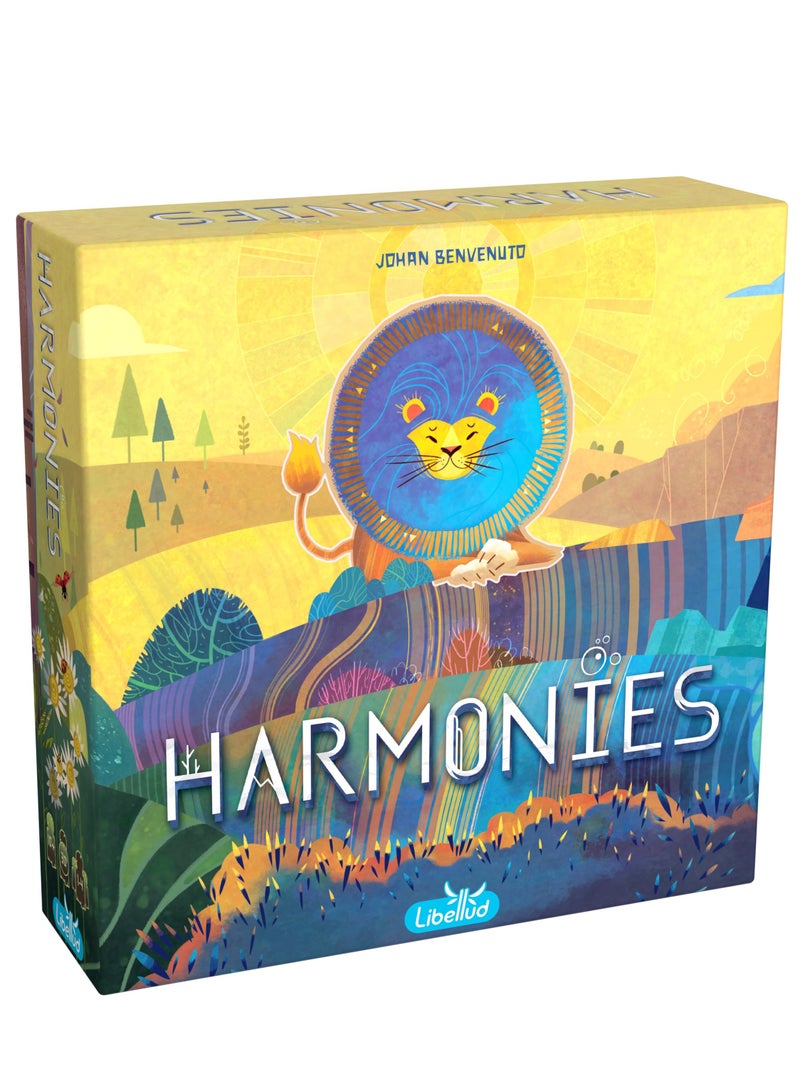 NIBEMINENT Harmonies Board Game - Create Oneiric Landscapes! Strategic & Poetic Gameplay, Fun Family Game for Kids & Adults, Ages 10+, 1-4 Players, 30 Min Playtime  - Image 1