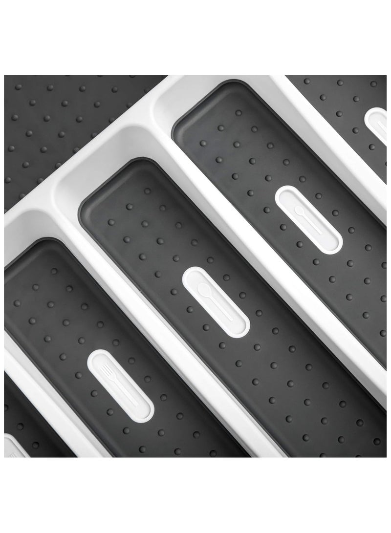 Rayen Cutlery Organizer, White, Medida: 40 x 32,5 5 cm 6183 - Image 3