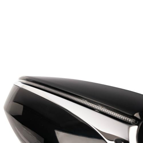 TRQ Passenger Side Power Heated Mirror Smooth Black Without Memory Compatible with 2021-2023 Lexus IS300 IS350 2022-2023 IS500 LX1321184 - Image 5