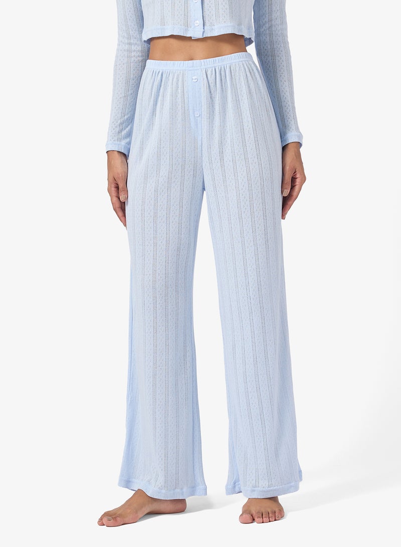 جينجر طقم بيجامة وبلوزة بنقوش دانتيل - Image 4