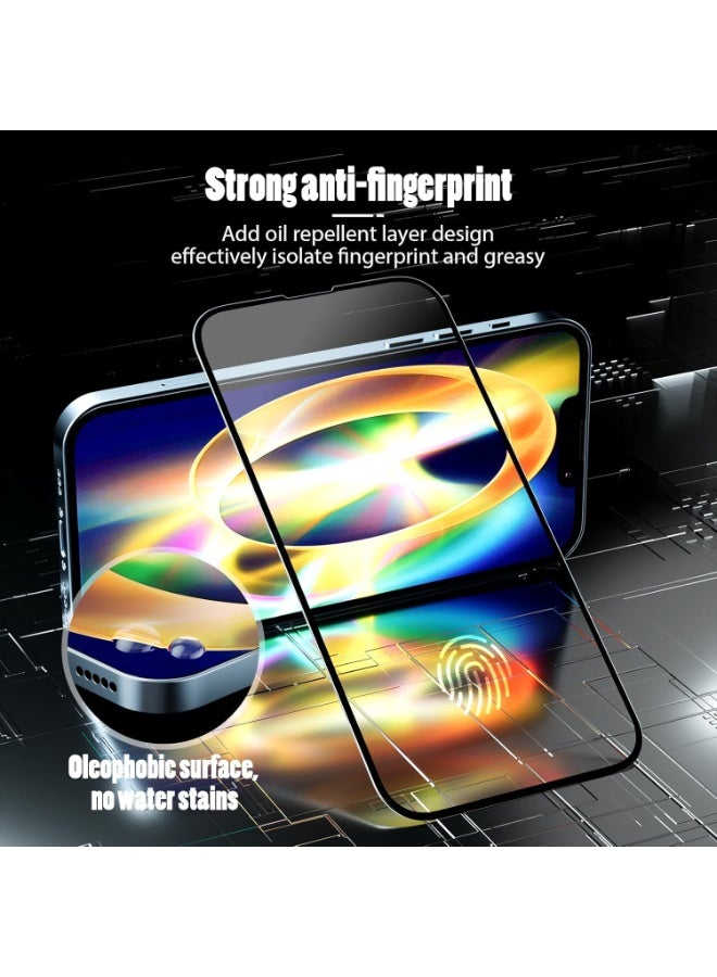 ملبوس زجاجة الحماية المقسى Honor 400 Lite بصلابة 9H سهلة التركيب حماية مضادة لبصمات الأصابع زجاج مقسى شفاف خالي من الفقاعات عالي الدقة لشاشة Honor 400 Lite بحجم 6.7 بوصة - Image 3