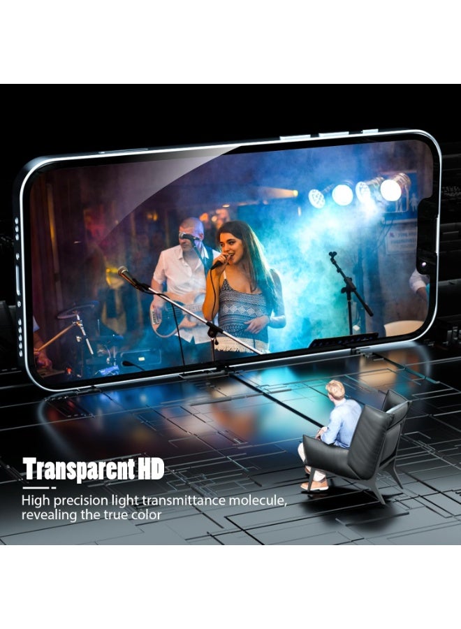 ملبوس زجاجة الحماية المقسى Honor 400 Lite بصلابة 9H سهلة التركيب حماية مضادة لبصمات الأصابع زجاج مقسى شفاف خالي من الفقاعات عالي الدقة لشاشة Honor 400 Lite بحجم 6.7 بوصة - Image 4