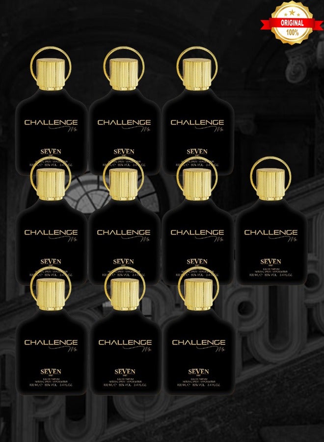 سيفين 10 قطع عطر تشالينج مي 100 مل - Image 1