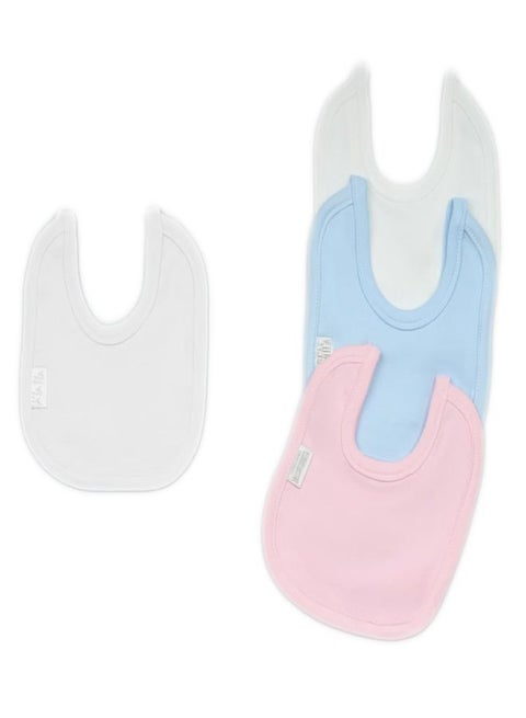 Bundle Of 4 Psc Cotton Baby Bibs - Shapes