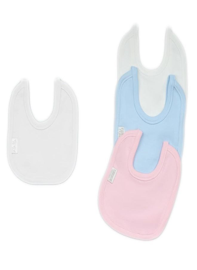 Fatah Bundle Of 4 Psc Cotton Baby Bibs - Shapes  - Image 1