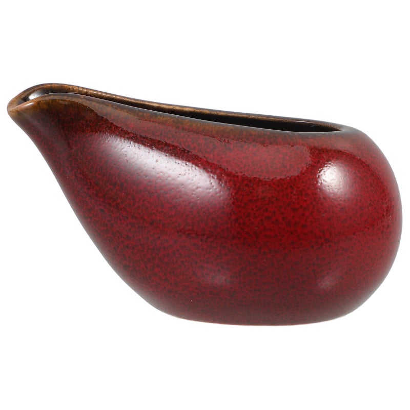 Sauce Jug Ceramic Jug Steak Sauce Cup Mini Syrup Jug Salad Dressing Holder - Image 1