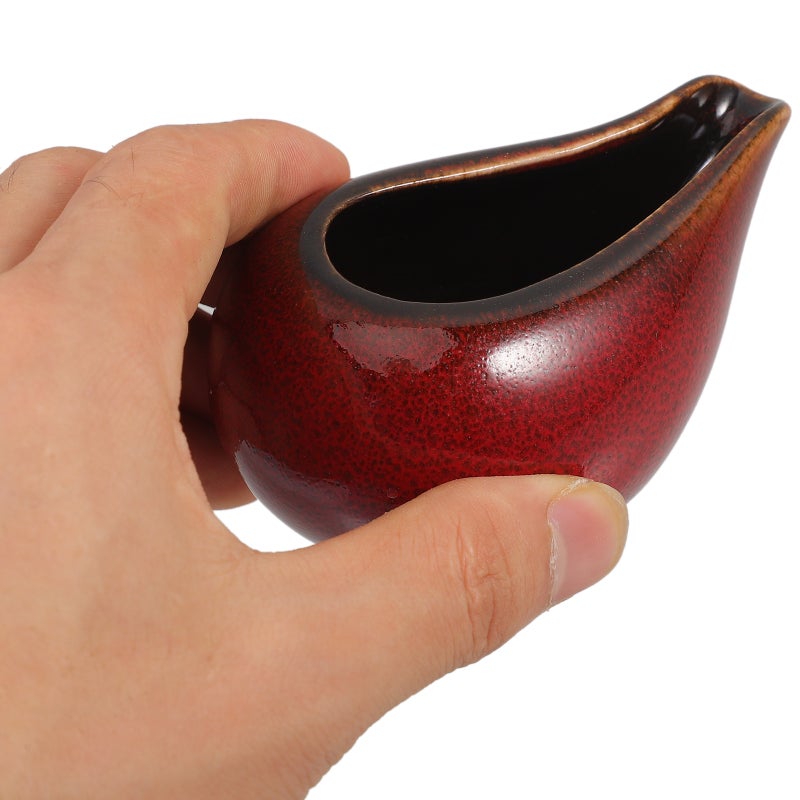 Sauce Jug Ceramic Jug Steak Sauce Cup Mini Syrup Jug Salad Dressing Holder - Image 2