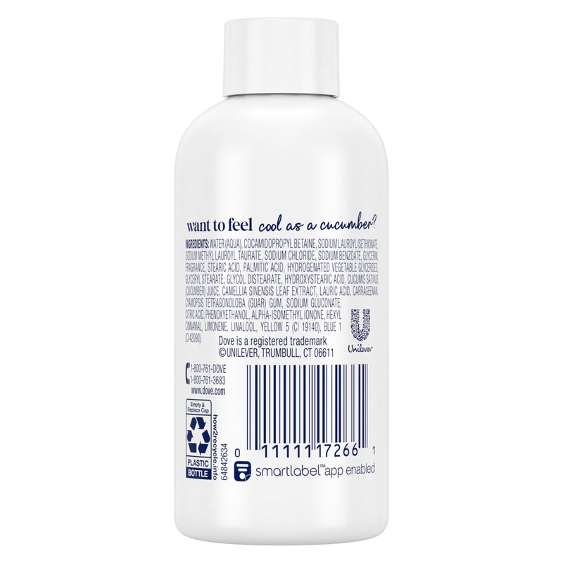 Dove Body Wash 24 Count Refreshing Cucumber and Green Tea Refreshes Skin Cleanser That Effectively Washes Away Bacteria While Nourishing Your 3 oz - Image 2