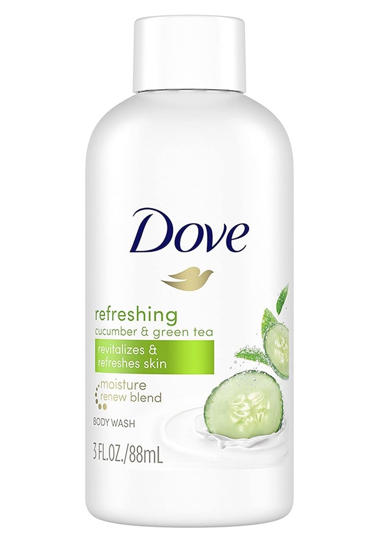 Dove Dove Go Fresh Body Wash 24 Count Cucumber And Green Tea 3 Ounce - Image 1