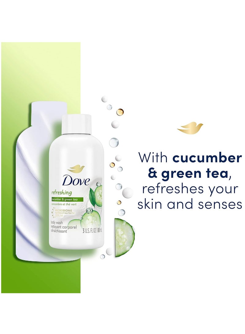 Dove Dove Go Fresh Body Wash 24 Count Cucumber And Green Tea 3 Ounce - Image 3