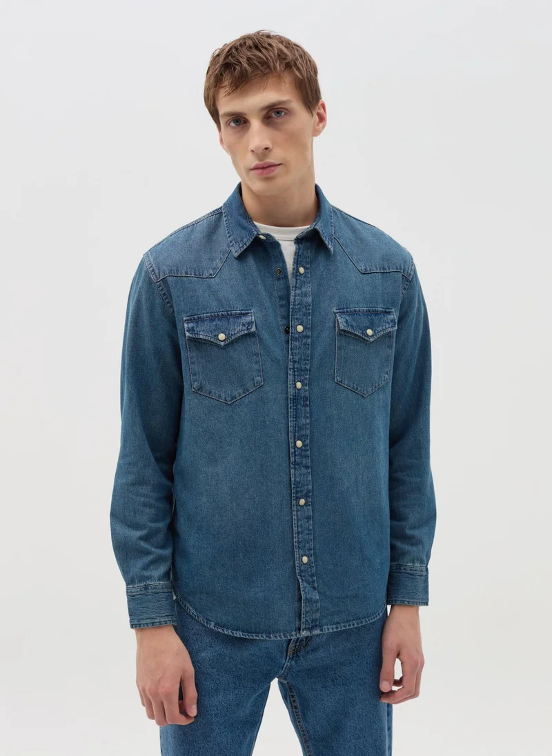 او في اس قميص كاوبوي من دِنم أوڤس