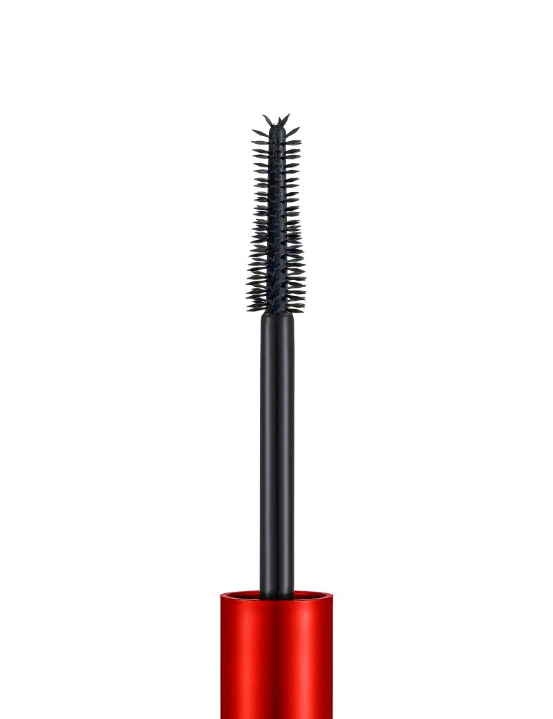 Flormar Volume Up Mascara – 000 Black, Silicone Brush, Intense Black Pigments, Volume & Lifting Effect, Buildable Wear Black - Image 2