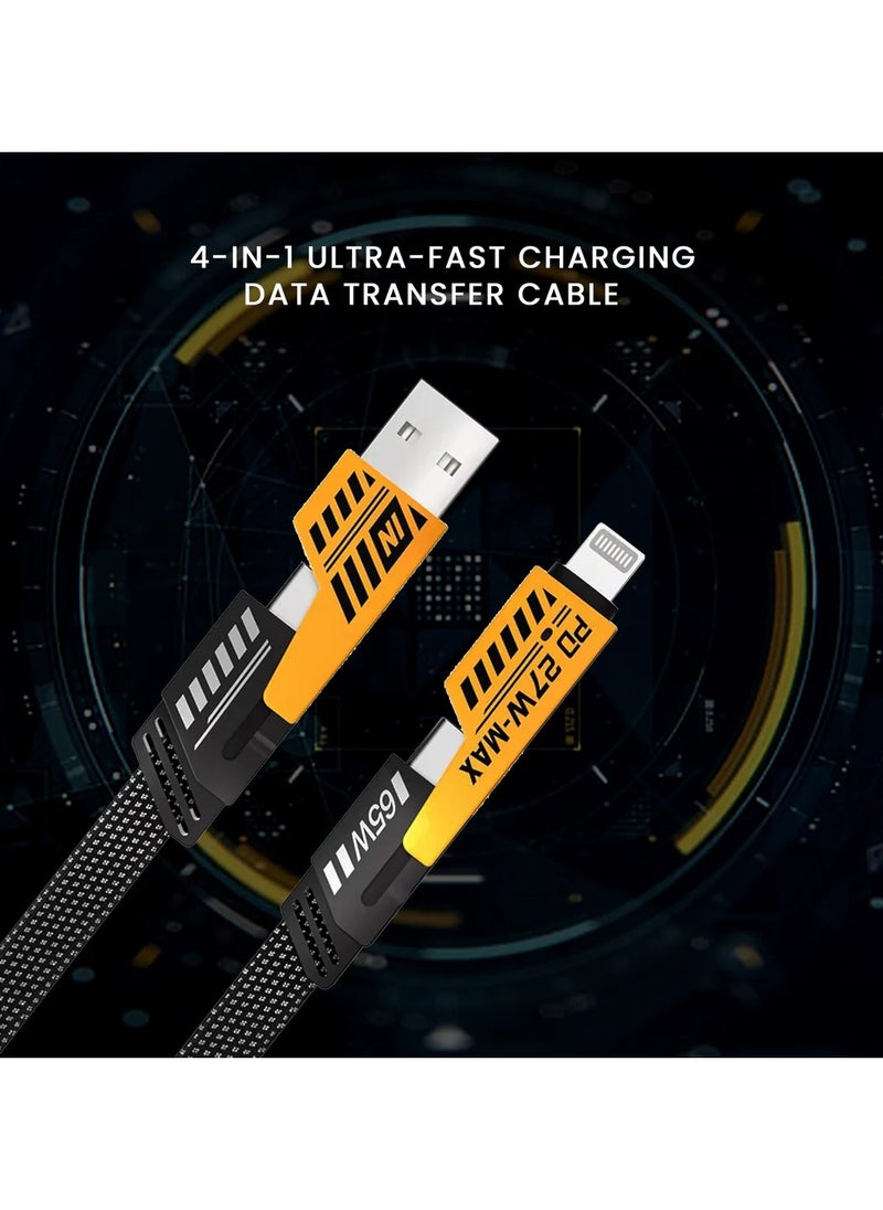 Axiom - AXIOM MULTI-CHARGING DATA CABLE 4In1 - Image 1