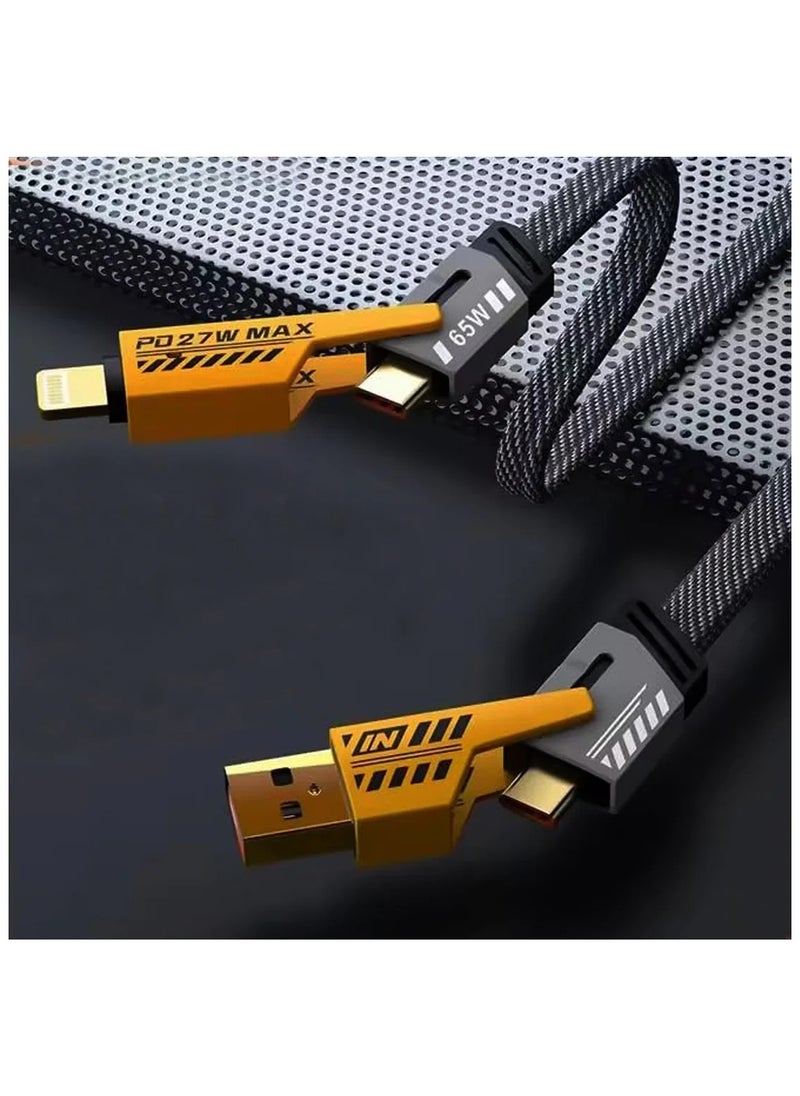 Axiom - AXIOM MULTI-CHARGING DATA CABLE 4In1 - Image 1