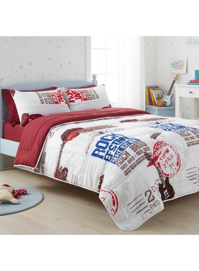 Family Bed Kids Coverlet Set Cotton 2 pieces size 180 x 240 cm model 172 from Family Bed - Image 1