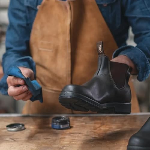 Blundstone Shoe Care Kit for Leather Boots – Includes 50ml Renovating Cream, Buffing Cloth, 125ml Waterproof Spray and Polishing Pad – Footwear Conditioner, Surface Guard & Polish Solution, Rustic - Image 4