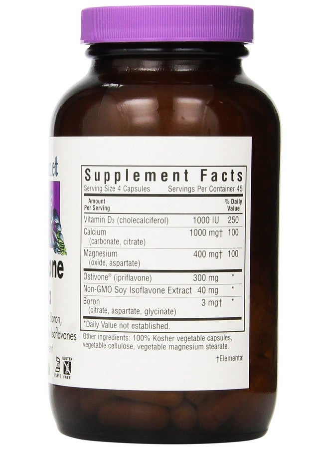 BlueBonnet Osteo-Bone Formula Vegetarian Capsules, 180 Count - Image 3