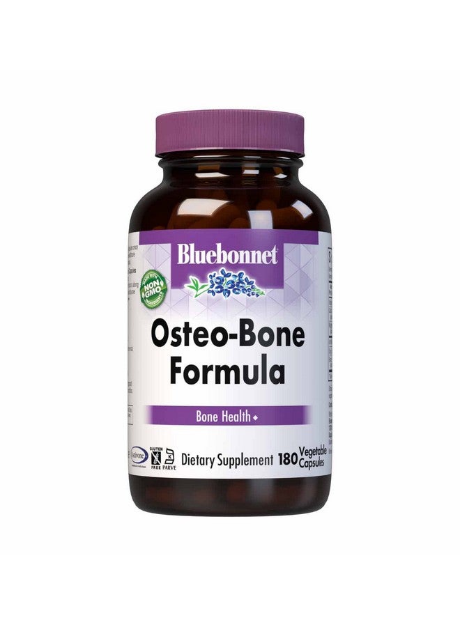 BlueBonnet Osteo-Bone Formula Vegetarian Capsules, 180 Count - Image 1