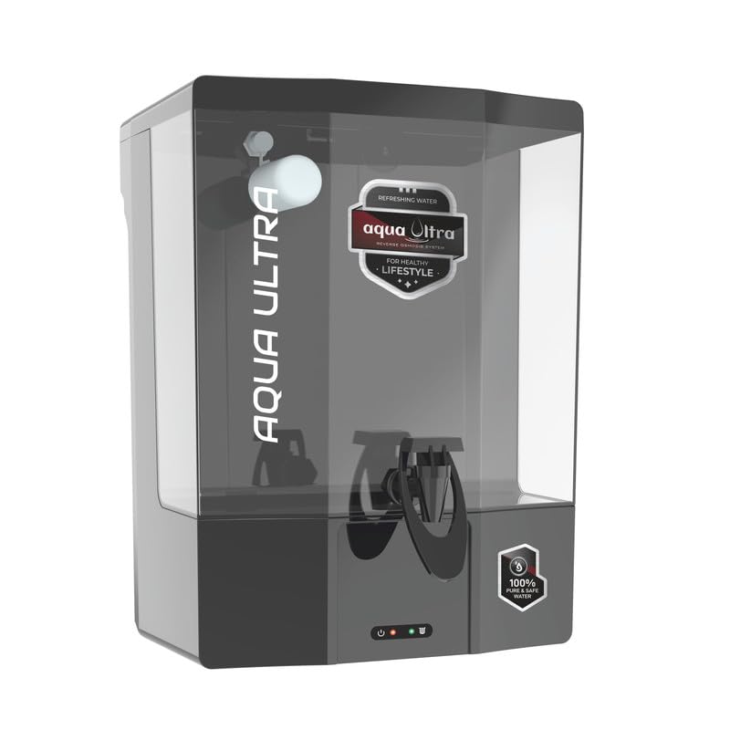 AquaUltra 7X 9L Transparent Tank Water Purifier for Home | 7-Stage RO+UV Purification | ISI Certified | With Digital TDS Meter and Pre Filter | High Flow | Pure & Safe - Image 2