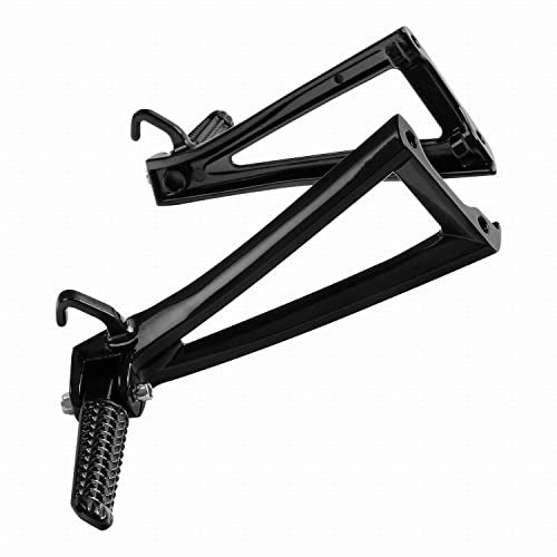 TCMI Motorcycles Black Rear Passenger Foot Pegs Rest Bracket Fit for Yamaha YZF-R6 YZF R6 2006-2016 2015 - Image 3