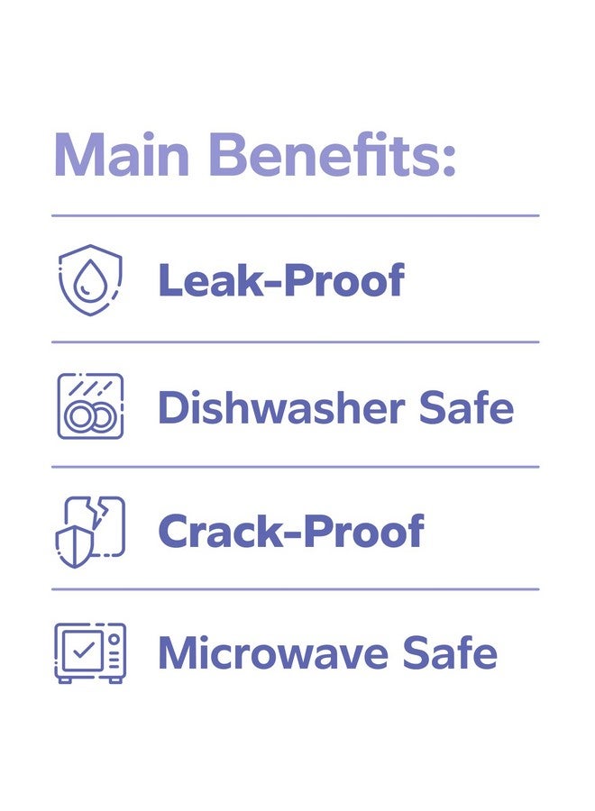 GUSTO To Go Food Containers with Lids [8 oz, 16 oz, 32 oz - 48 Count] - Deli Plastic Food Storage Containers with Lids for Meal Prep, Leftovers, and Freezer Storage - Formerly Comfy Package - Image 4