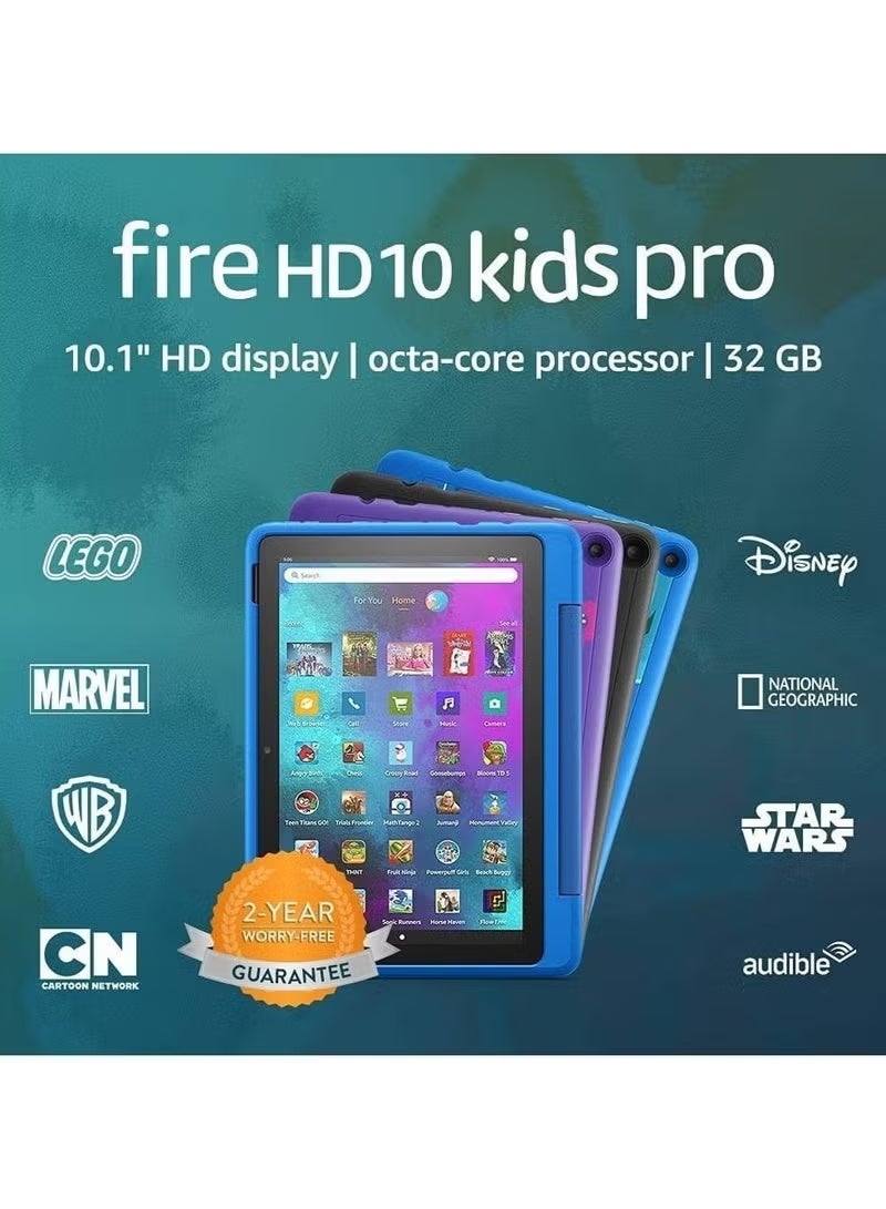 FIPKA Fire 10 HD Kids Pro Tablet, 10.1" Full HD 1080p Display, 3 GB RAM, 32 GB Storage, Dual Cameras, Easy-to-Use Parental Controls, Up to 12H of Battery Life(Color may vary) - Image 5