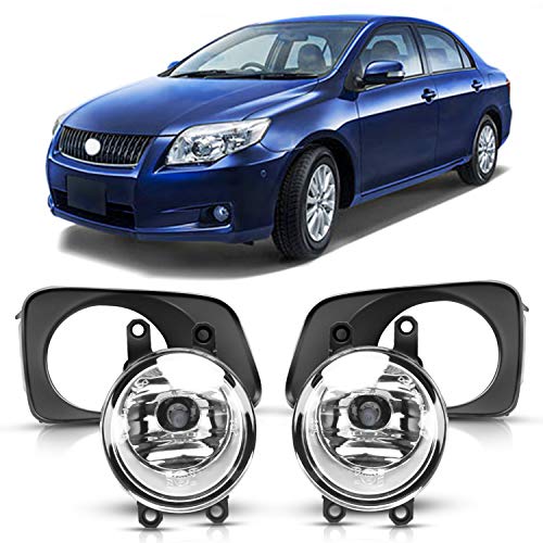 DLAA Fog Lights Compatible with Toyota Corolla Axio 2006 2007 2008 2009 2010 2011 2012 - Image 1
