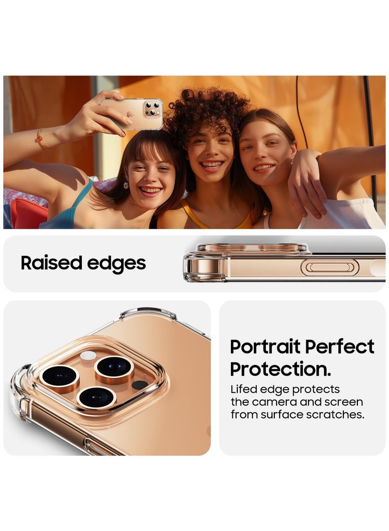 iPhone 16 Pro Max Clear Case Soft Flexible TPU Shockproof Transparent Back Cover Designed for iPhone 16 Pro Max - Image 5
