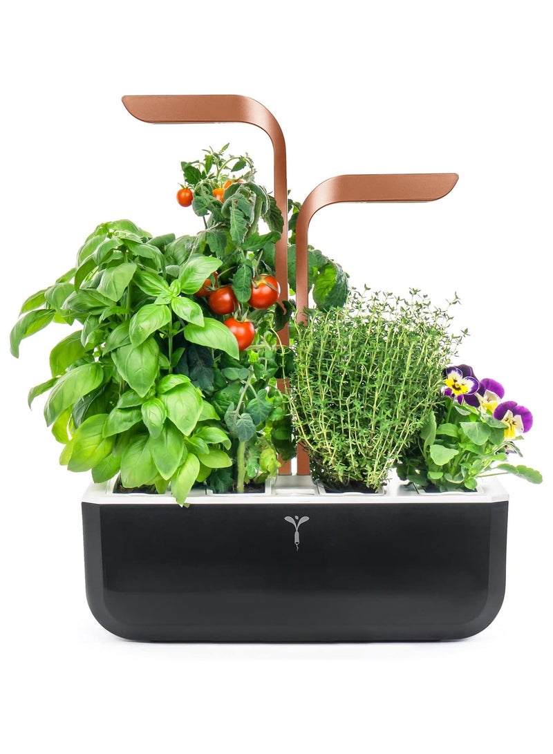 Veritable Veritable Black Copper Smart 4-Slot Indoor Garden - Organiic  - Image 1