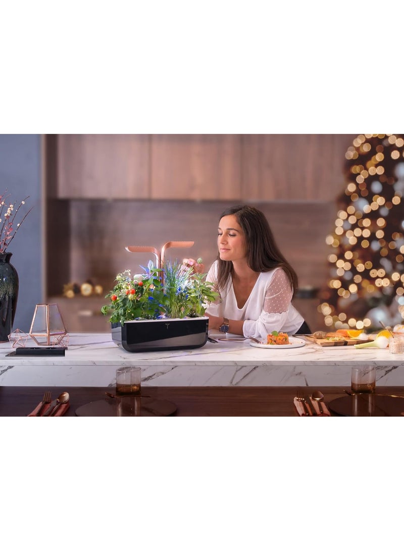 Veritable Veritable Black Copper Smart 4-Slot Indoor Garden - Organiic  - Image 5