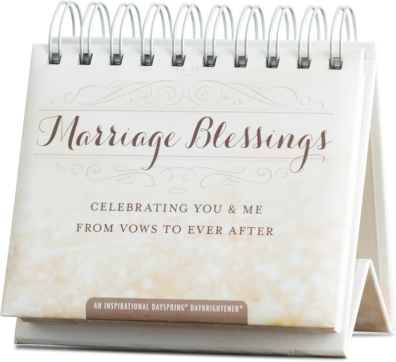 DaySpring  Marriage Blessings  Celebrating You  Me From Vows to Ever After  An Inspirational DaySpring DayBrightener  Perpetual Calendar 70943 - Image 1