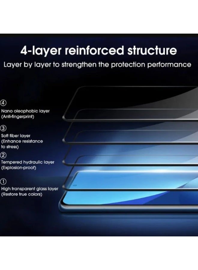 2 in 1 Screen Protector and Camera lens film for Huawei Pura 80, 3D Film with Camera Lens Protector, 9H Hardness, Shatterproof, Bubble Free - Image 4